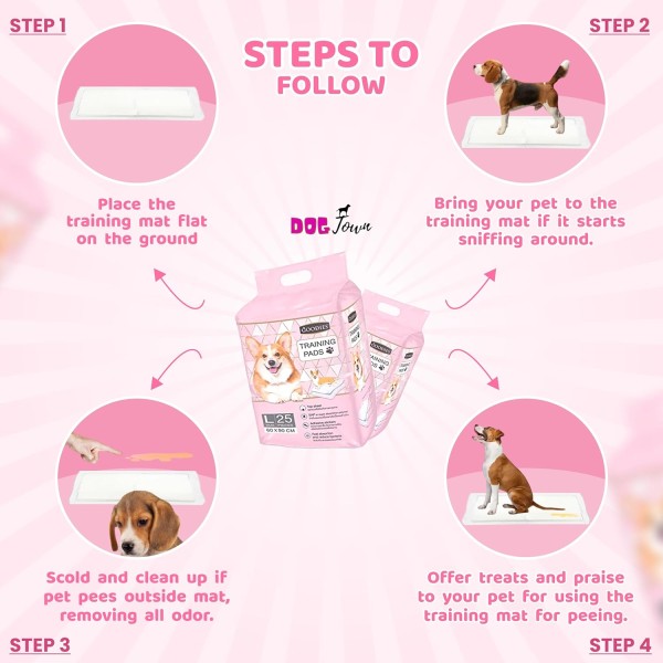 Goodies Dog Training Pads Super Absorbent Training Pads