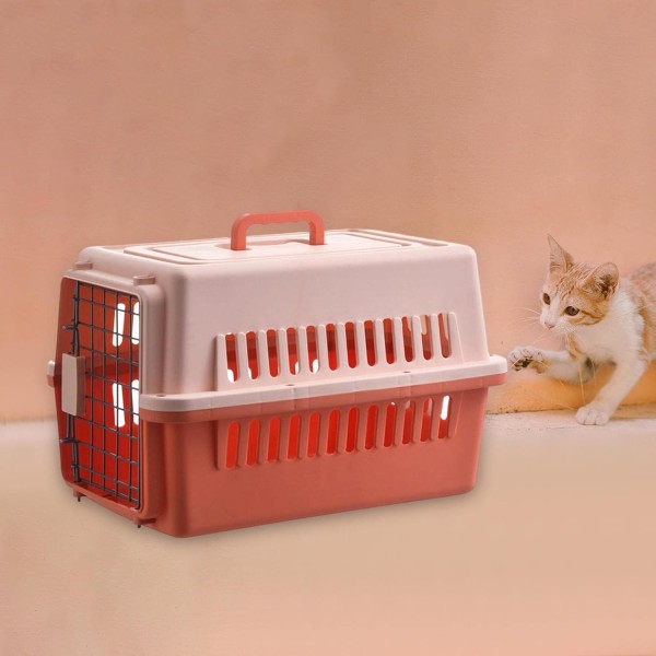 Pet Cat & Puppy Carrier Box Small Size - (48*32*30cm)
