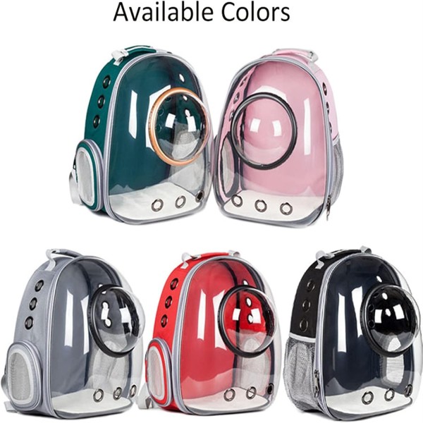 Astronaut Window Carrying Travel Bag Breathable Space Capsule Transparent Cat Carrier Bag Dog Cat Backpack