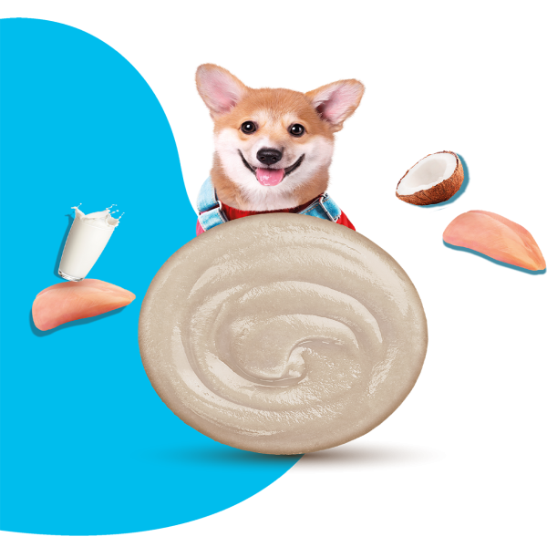 Moochie Dog Pouch Chicken Mousse With Goat Milk For All Age Dog 70g