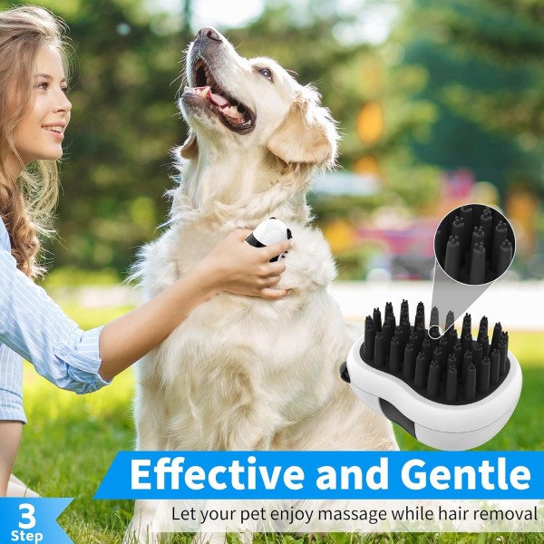 Panda Pet Cat Dog Bath Brush