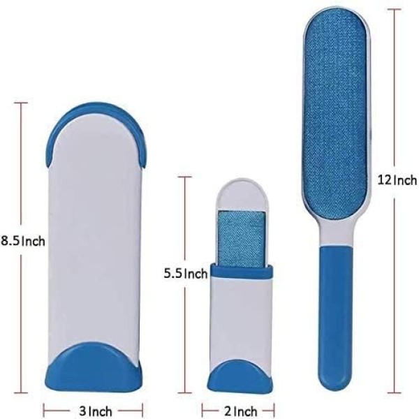 Pet Dog Cat Hair Remover, No Refilling or Residues, Improved Reusable Brush
