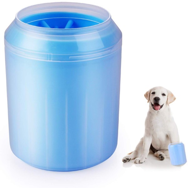 Pet Paw Cleaner Portable Dog Paw Washer with Soft Silicone Bristles