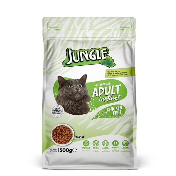 Repack - Jungle Adult Cat Food 1Kg | Repack Cat Food
