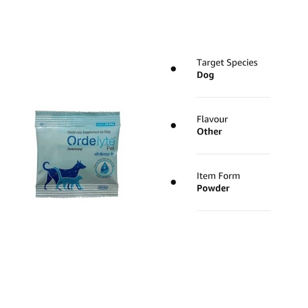 Ordelyte Electrolyte Supplement for Dogs & Cats 16.08g