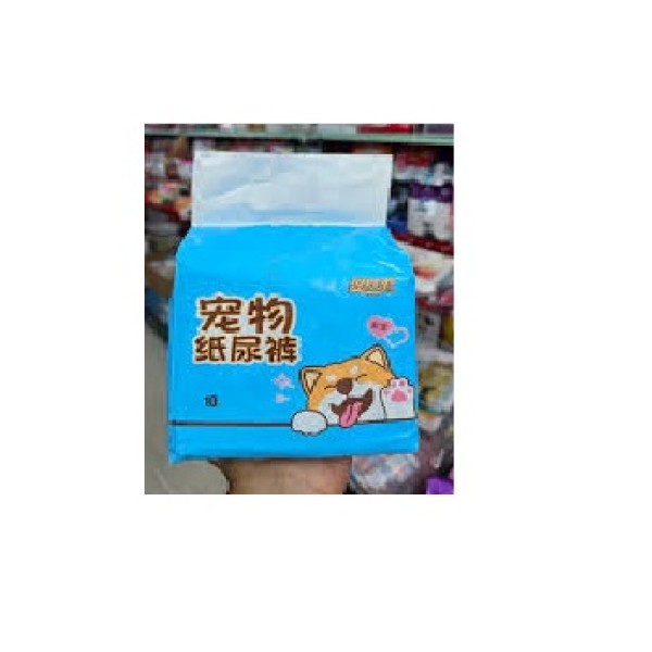 Pet Soft Disposable Male Wrap Dog Diaper 10pcs Pack