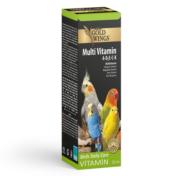 Goldwings Premium Multivitamin For Birds 20ml