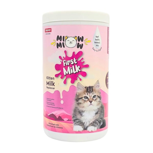 Miow Miow First Milk Kitten Milk Replacer 250gm | Cat Goat Milk