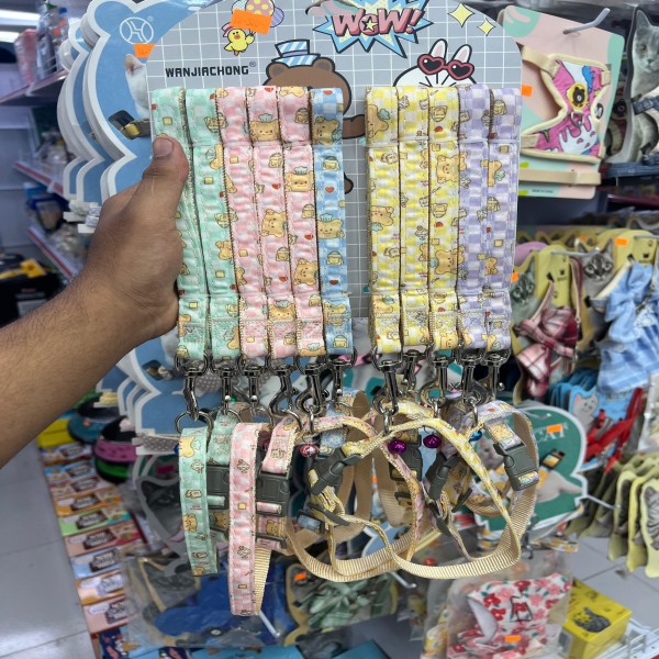 Cat Collar With Leash Set