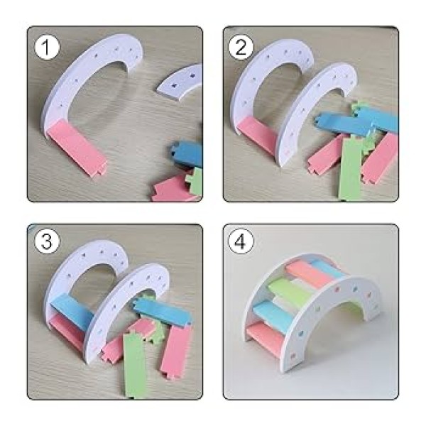 Hamster Play Toy Rainbow Bridge