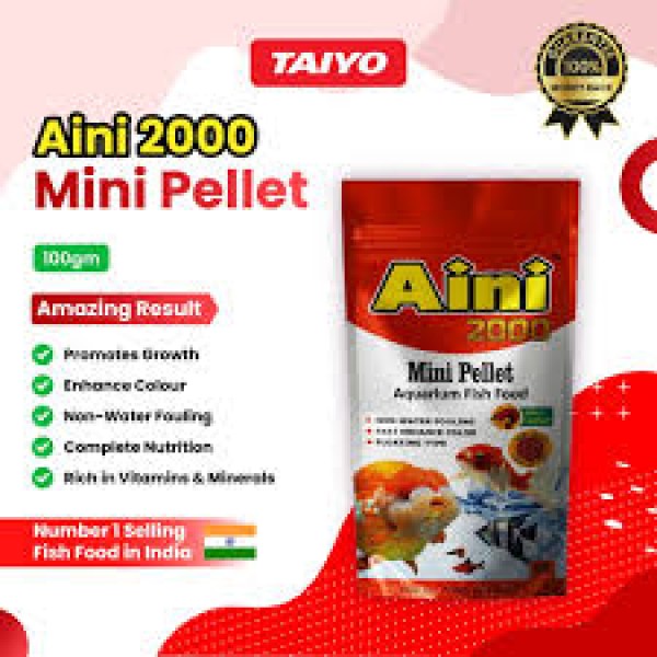 Taiyo Aini 2000 Mini Pellets 100gm