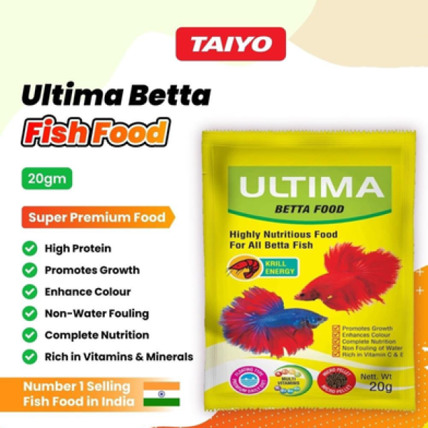 Taiyo Ultima Betta Pellets 20gm