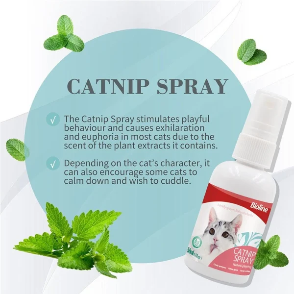 Bioline Catnip Spray For Cat 50ml