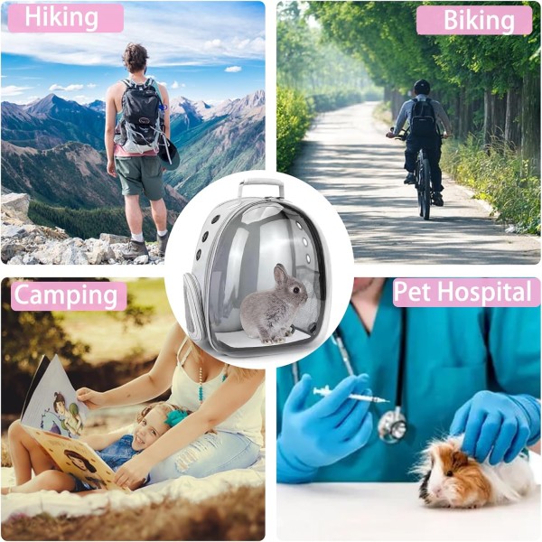 Pet Carrier Backpack For Rabbit & Small Animal