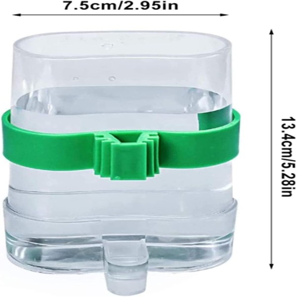 Bird Water Dispensers Also Food Feeder 1pcs