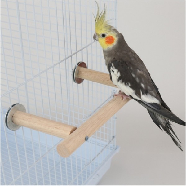 Wooden Bird Perch Stand Parrot Toys For Standing Playing Bird