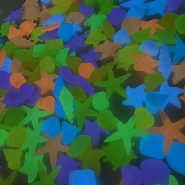 Radium Stone Colorful Luminous Glowing Pebbles