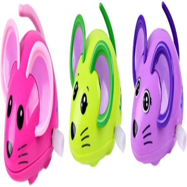Cat Mouse Toy Wind up Toys Mice Novelty Funny Interactive Cat Toy