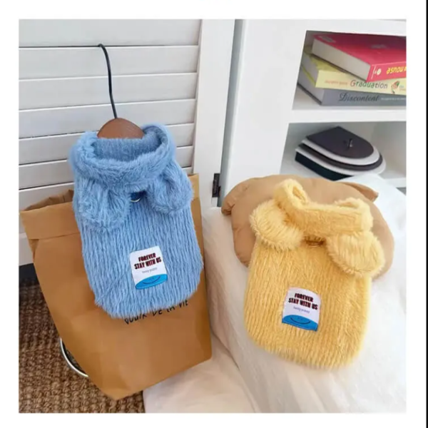 Pet Cat Small Dog Hoodie with Ears is perfect for Fall and Winter