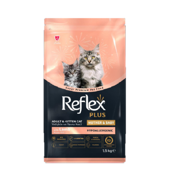 Reflex Plus Dry Cat Food Mother & Baby with Lamb & Rice