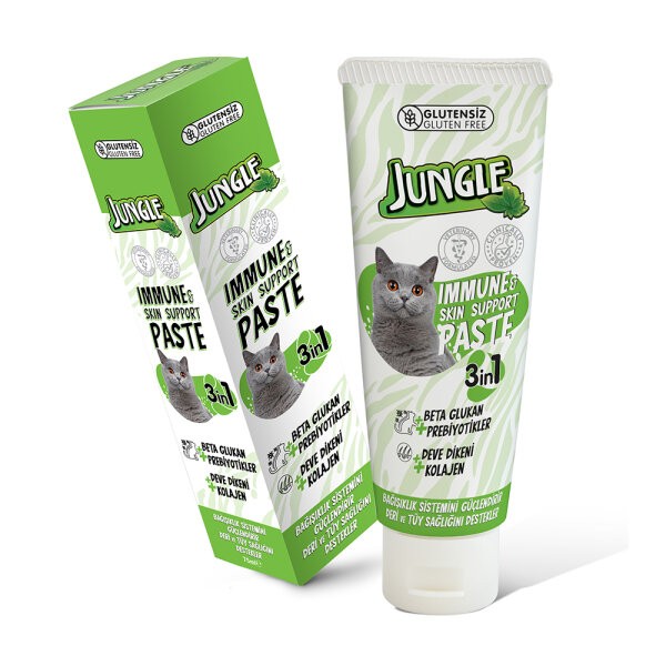 Jungle Cat Immune & Skin Support Cat Paste 3 in 1 (75ml)