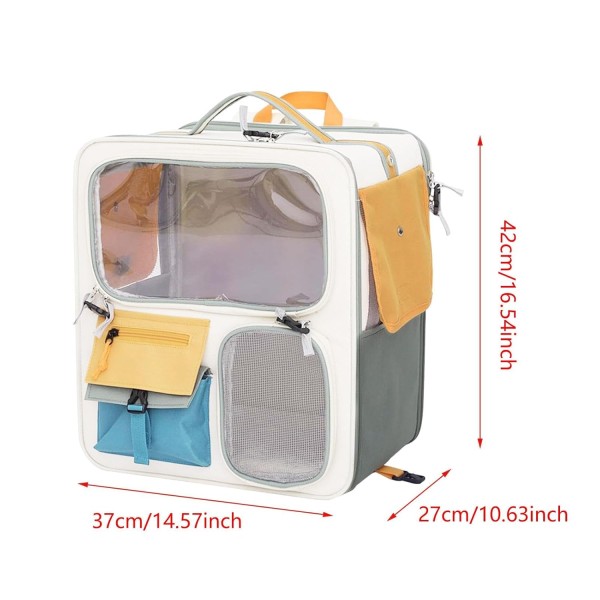 Cat Backpack Daypack Practical Lightweight Rucksack for Cat & Puppy