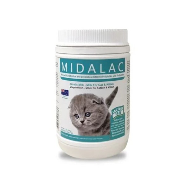 Midalac Goat's Milk Replacer- Milk For Cat & Kitten 200g