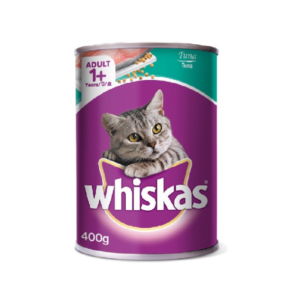 Whiskas Adult Cat Can Food Tuna 400g