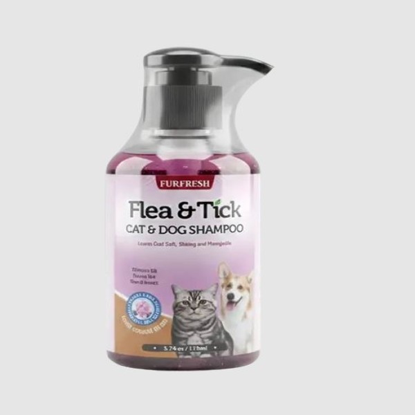Furfresh Flea & Tick Cat & Dog Shampoo 170ml