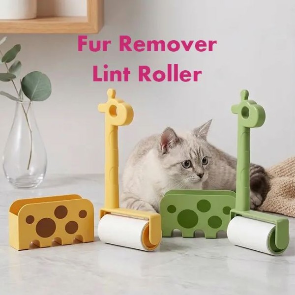 Reusable Lint Brush Tool for Animal | Animal Hair Removal Brush for Dogs and Cats