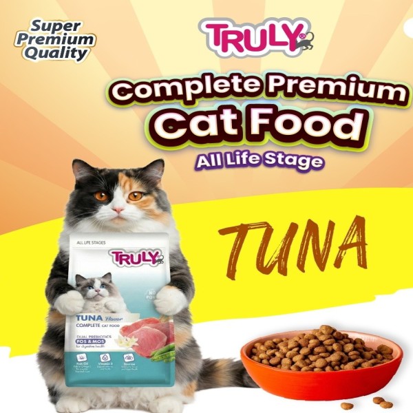 Truly All Life Stage Dry Cat Food Tuna