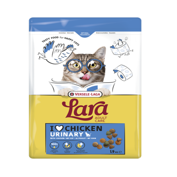 Versele-Laga Lara Adult Dry Cat Food With Urinary Care (Chunks with Chicken) 1.9kg