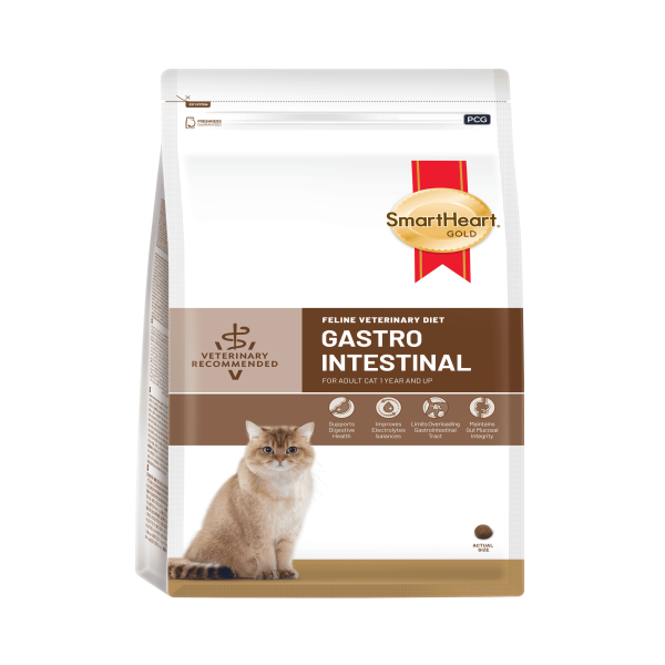 SmartHeart Gold Feline Veterinary Diet GASTROINTESTINAL 1.5kg