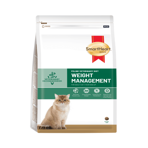 SmartHeart Gold Feline Veterinary Diet WEIGHT MANAGEMENT 1.5kg