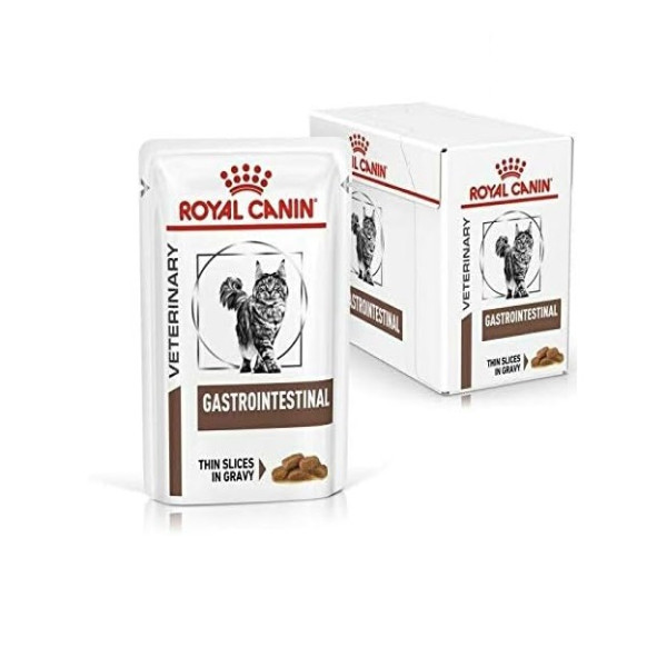 Royal Canin Veterinary Wet Cat Food Gastrointestinal Pouch in Gravy 85g