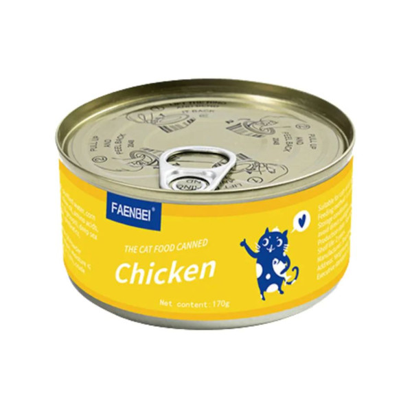 Faenbei Cat Can Food - Chicken 170g