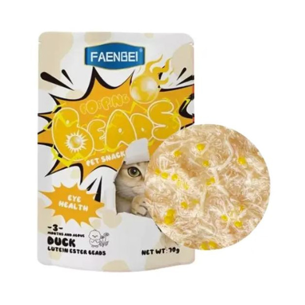 Faenbei Cat Snack Pouch Eye Health Duck 70g | 3 Month Above