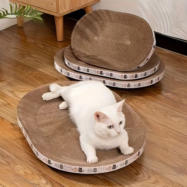 Oval/ Round Cat Scratch Board