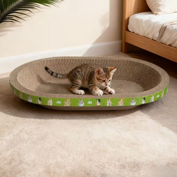 Oval/ Round Cat Scratch Board