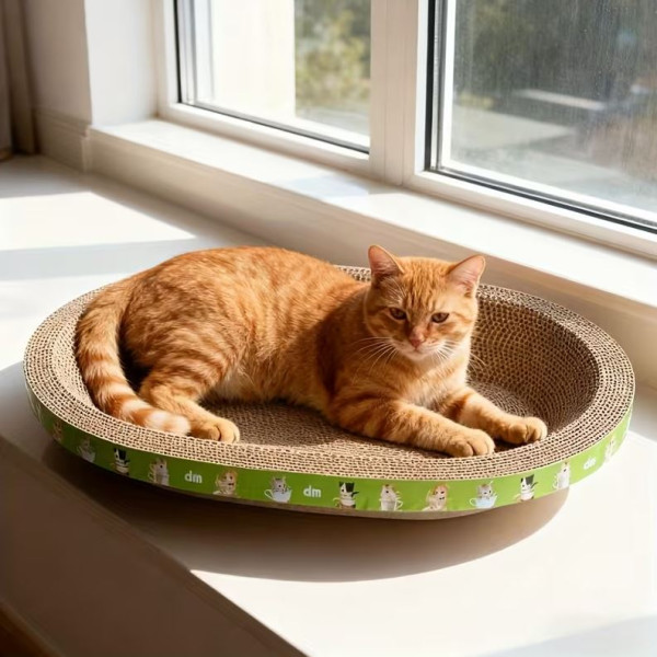 Oval/ Round Cat Scratch Board