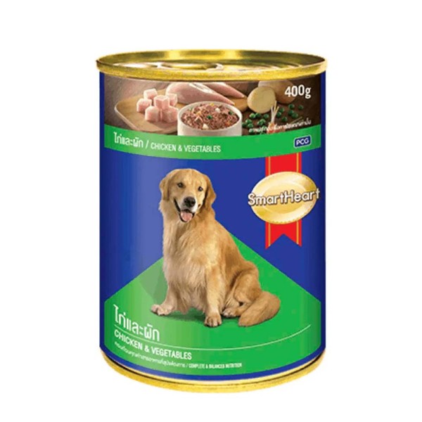 Smartheart Dog Food Chicken with Vegetable 400g