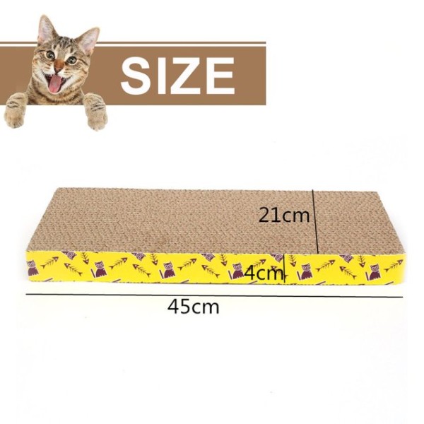 Cat Scratcher Cardboard Cat Scratch Pad (22cm*46cm)