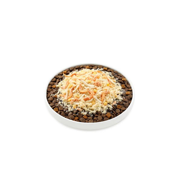 Wanpy Freeze-Dried Fluffy Toppers – Chicken, Antarctic Krills & Egg Yolk 30g | Wanpy Fluffy Toppers