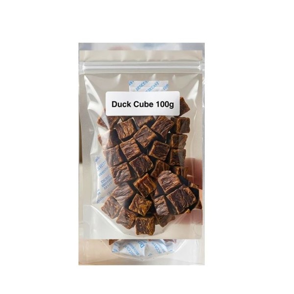Dog Treat Duck Cubes 100g